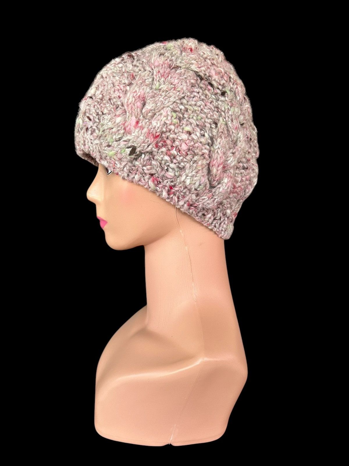 Japanese Brand × Kapital × Vintage Crochet Knitted Handmade Beanie Hats Size ONE SIZE - 2 Thumbnail