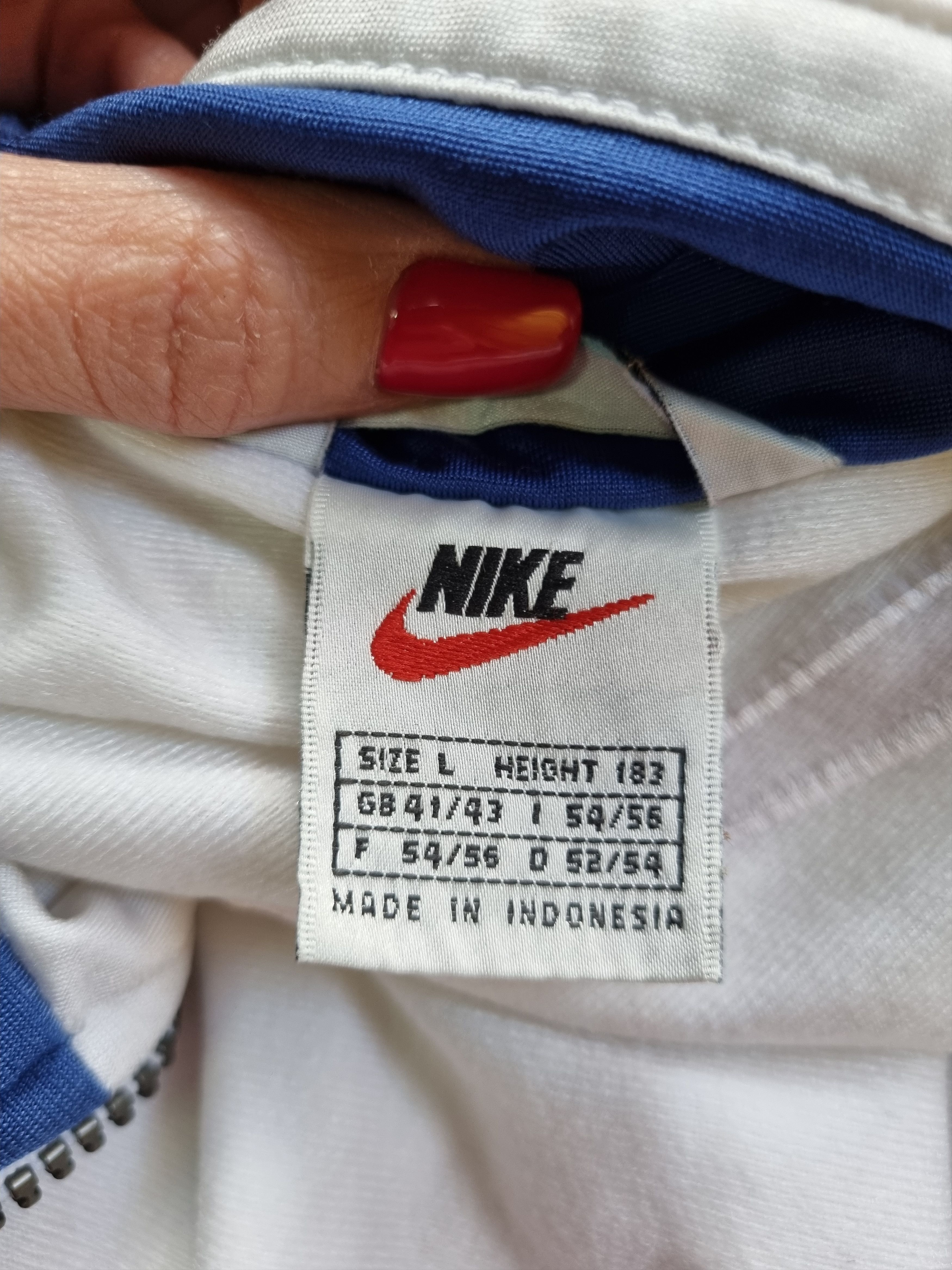 Nike × Vintage Rare Vintage White Orange Logo Light Jacket track top Size US L / EU 52-54 / 3 - 12 Thumbnail