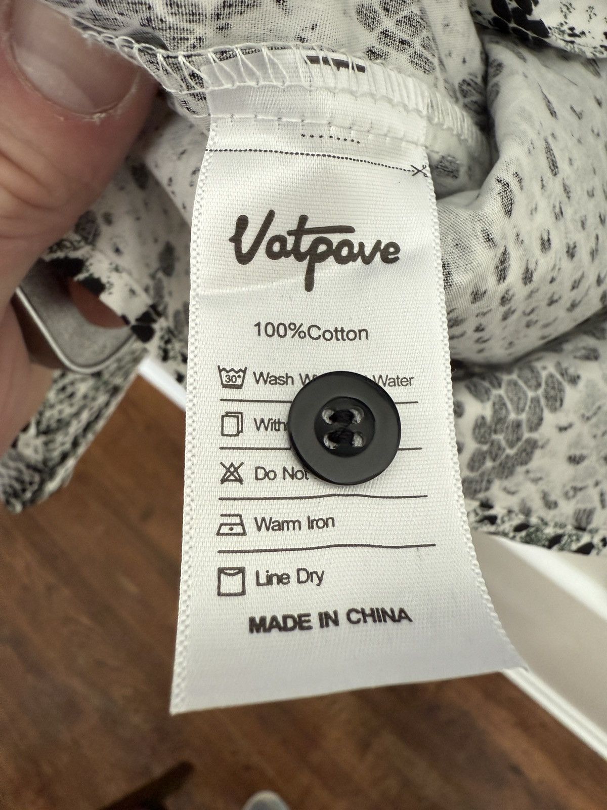 Other Vatpave Short Sleeve Button Up (Brand New w/ Tag) Size US S / EU 44-46 / 1 - 4 Thumbnail