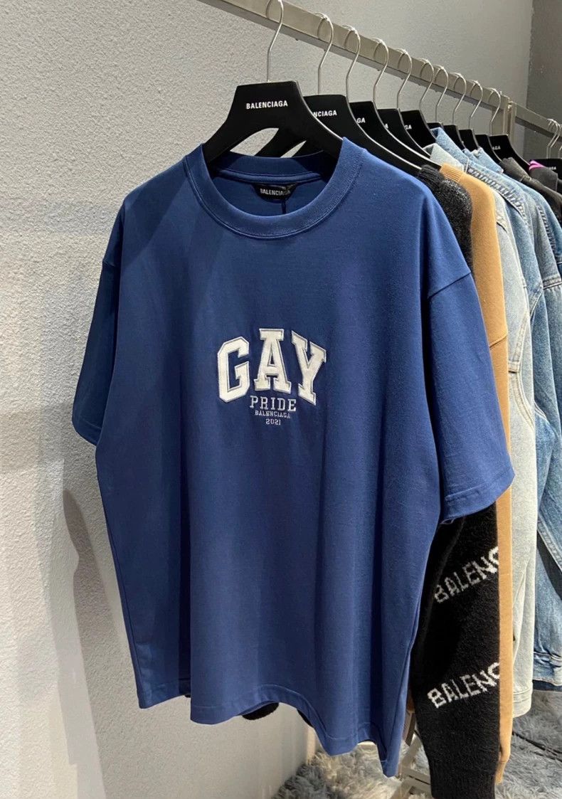 Balenciaga Balenciaga Logo Short Sleeve T-Shirt - dmc Size US XXS / EU 40 - 1 Thumbnail
