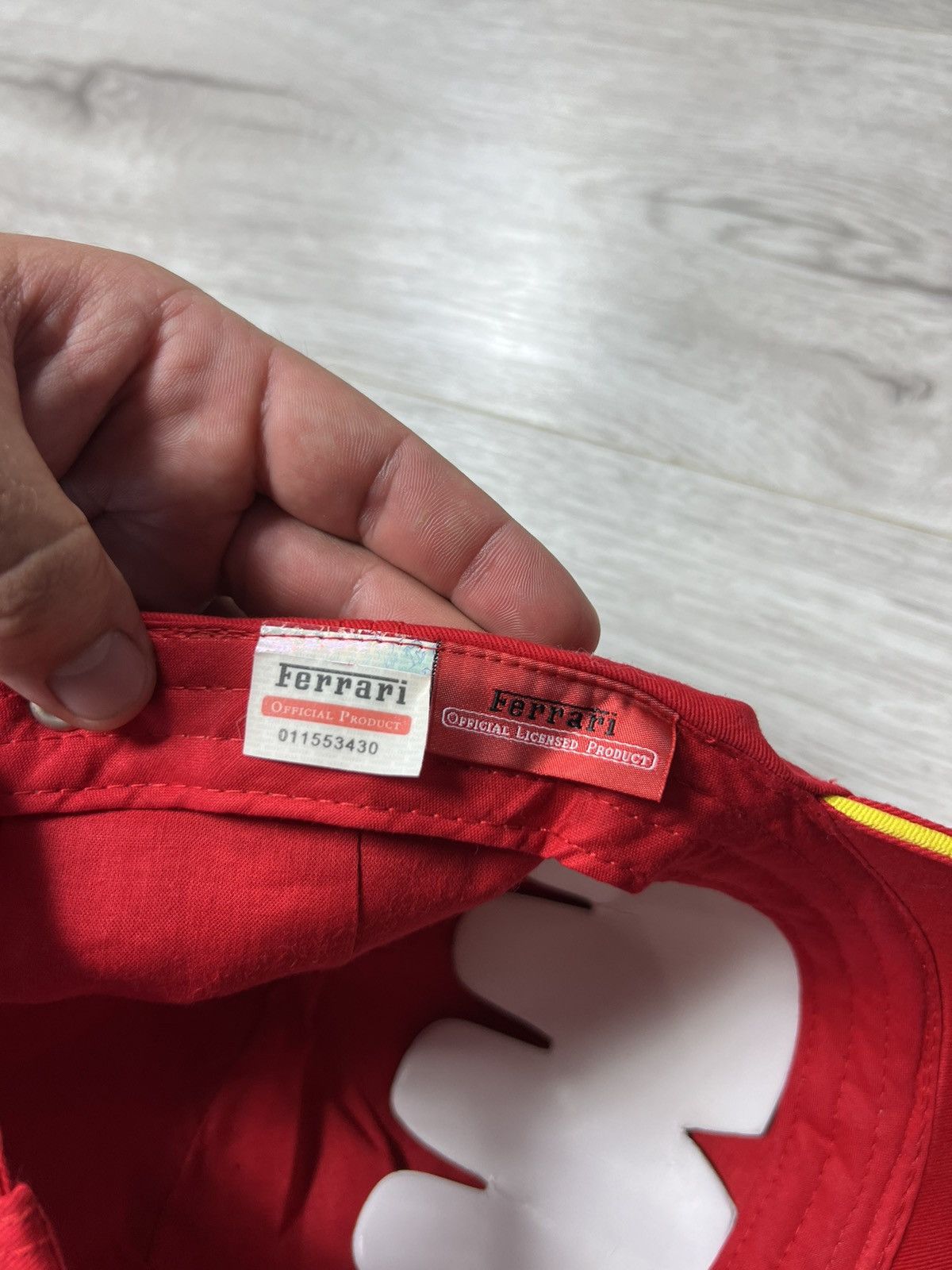 Ferrari Ferrari Fernando Alonso Cap Embroidered Logo Oficial Product Size ONE SIZE - 11 Thumbnail