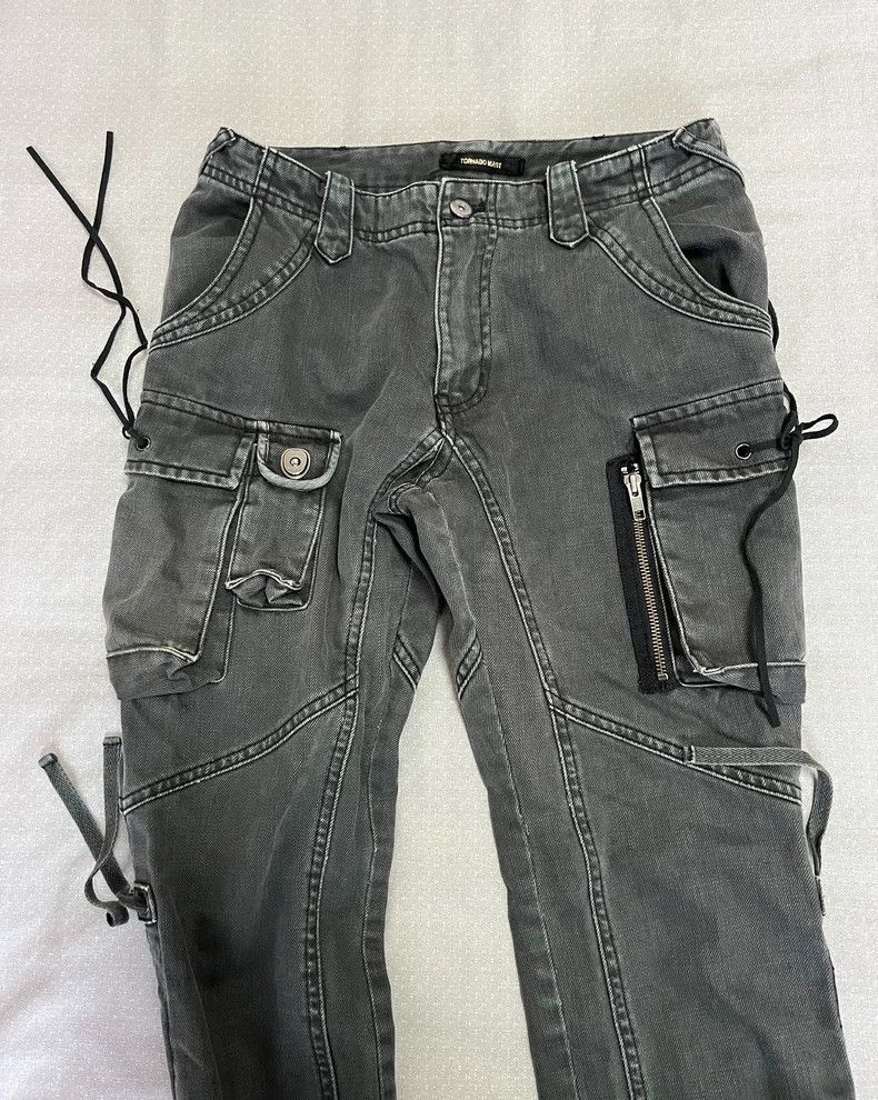 Yohji Yamamoto Tactical Vintage Denim Pants with Detailed Pockets-2506 Size 28" / US 6 / IT 42 - 5 Thumbnail