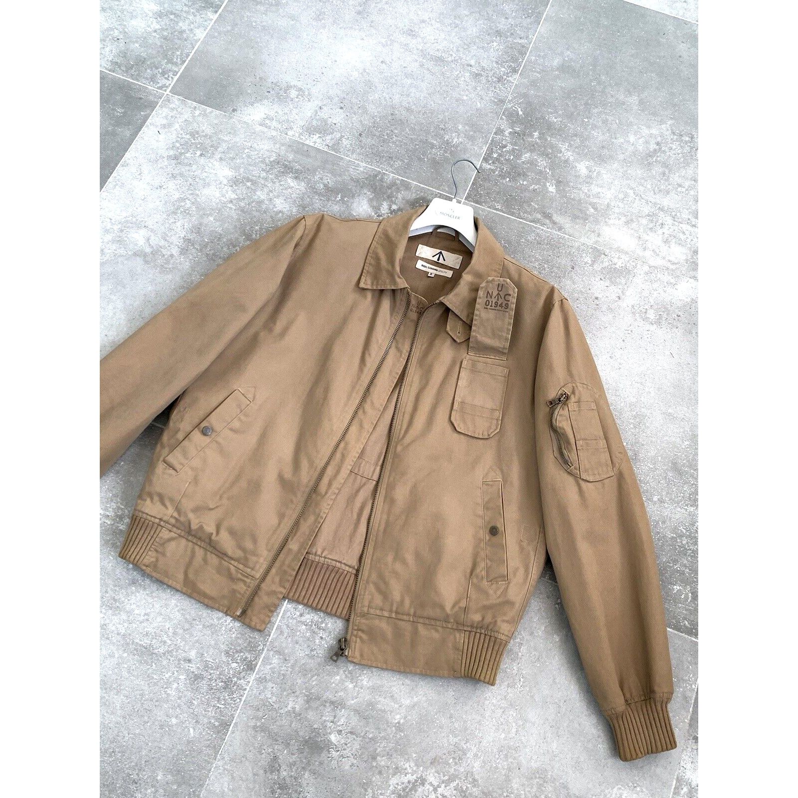 Nigel Cabourn Men's NIGEL CABOURN Utility Bomber Coat Jacket Size XL EU 54 Size US XL / EU 56 / 4 - 3 Thumbnail