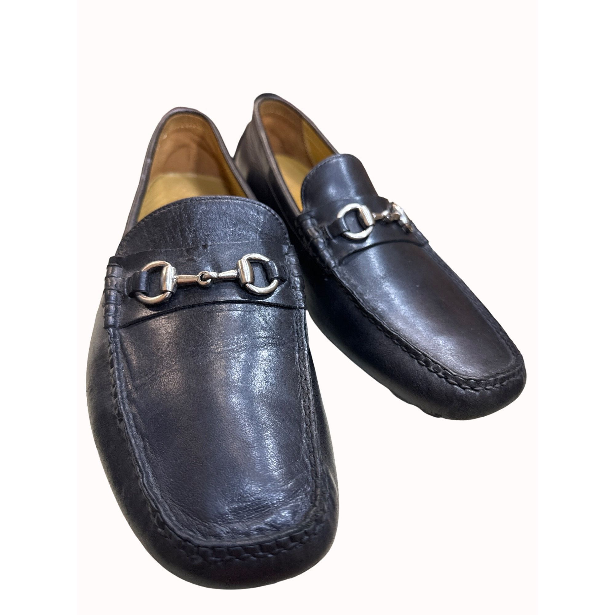 Cole Haan Cole Haan men’s black leather buckle slip loafer shoe 10.5M Size US 10.5 / EU 43-44 - 1 Thumbnail