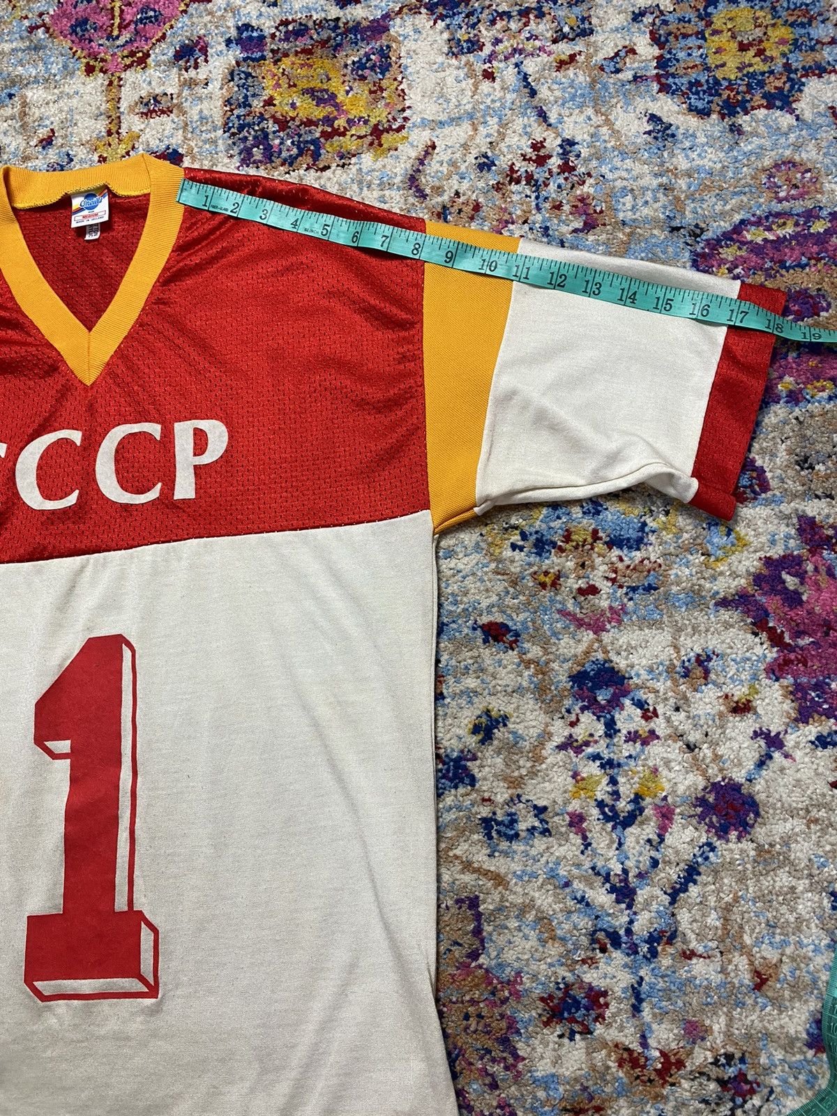 O'Neills CCCP 1980' Soviet Union football O'Neill's Shirt Size US M / EU 48-50 / 2 - 12 Thumbnail