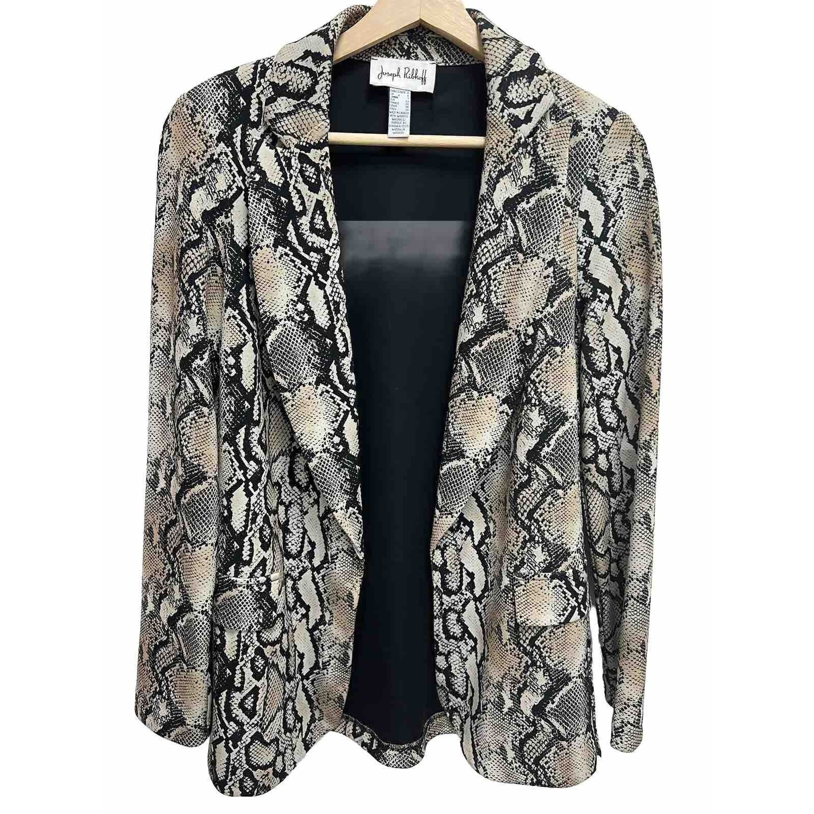Joseph Ribkoff Joseph Ribkoff Women's Jacket cardigan print Size 4 A000646 Size S / US 4 / IT 40 - 4 Thumbnail