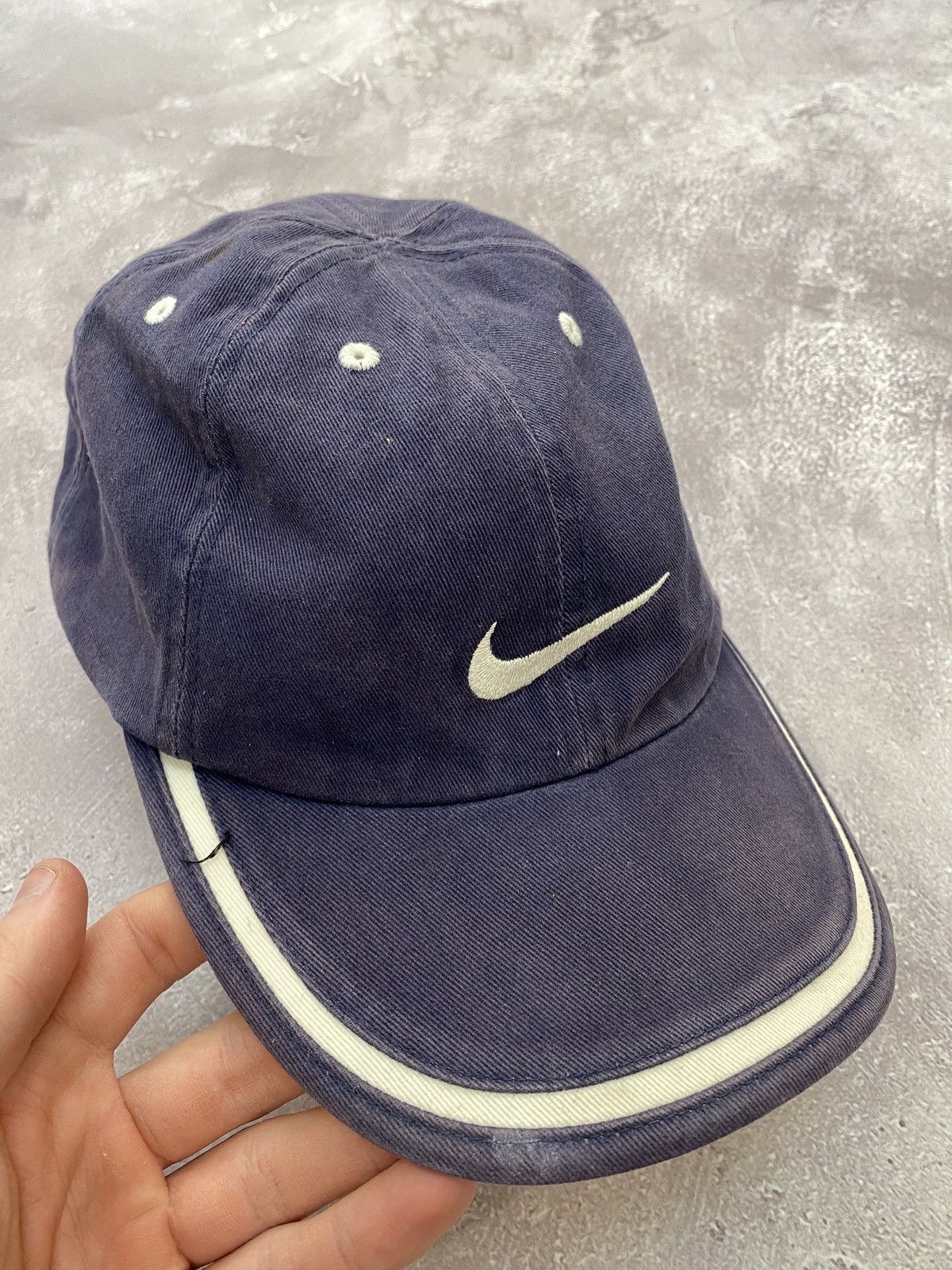 Nike Vintage Nike Swoosh Logo Cap 90s Retro Y2K Size ONE SIZE - 3 Thumbnail