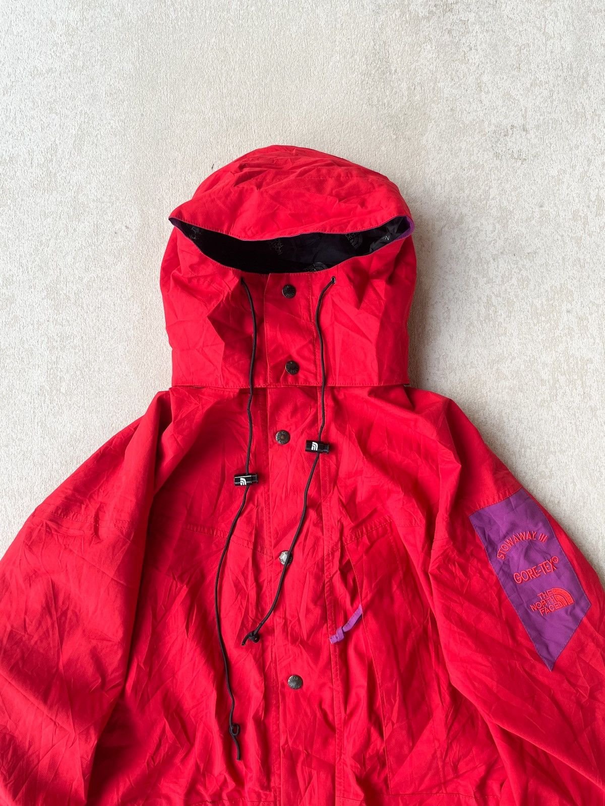 The North Face 90’s TNF Stowaway III Goretex Mountain Outdoor jacket Size US L / EU 52-54 / 3 - 9 Thumbnail