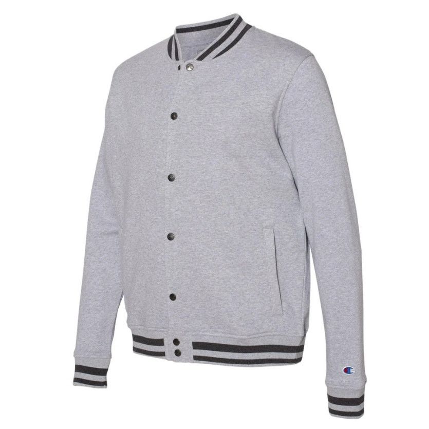 Champion New Champion Mens Small PolyCotton Athletic Bomber Jacket Size US S / EU 44-46 / 1 - 2 Thumbnail
