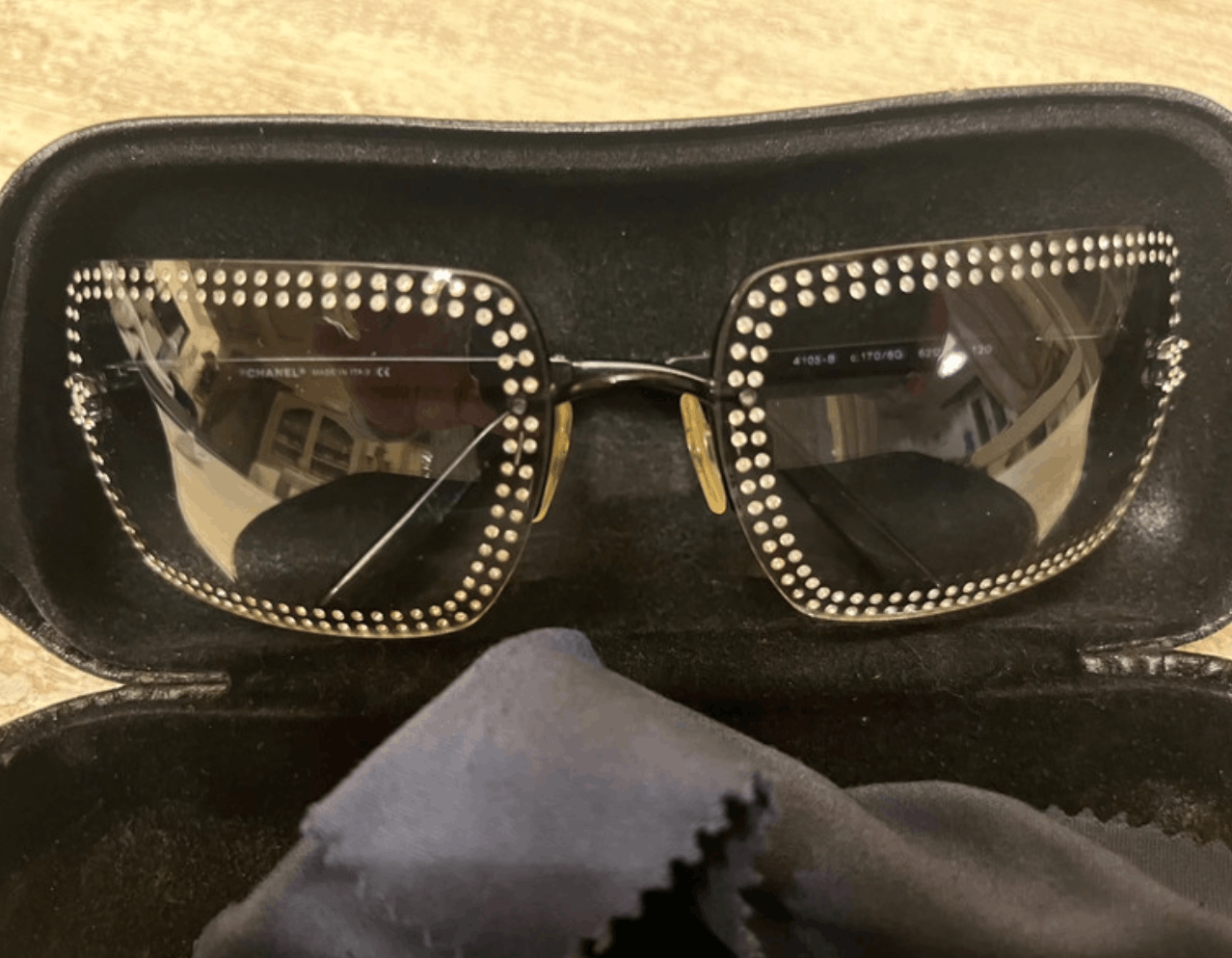 Chanel Chanel Sunglasses 4105-D Iconic rare CC Vintage 4017 Size ONE SIZE - 3 Thumbnail