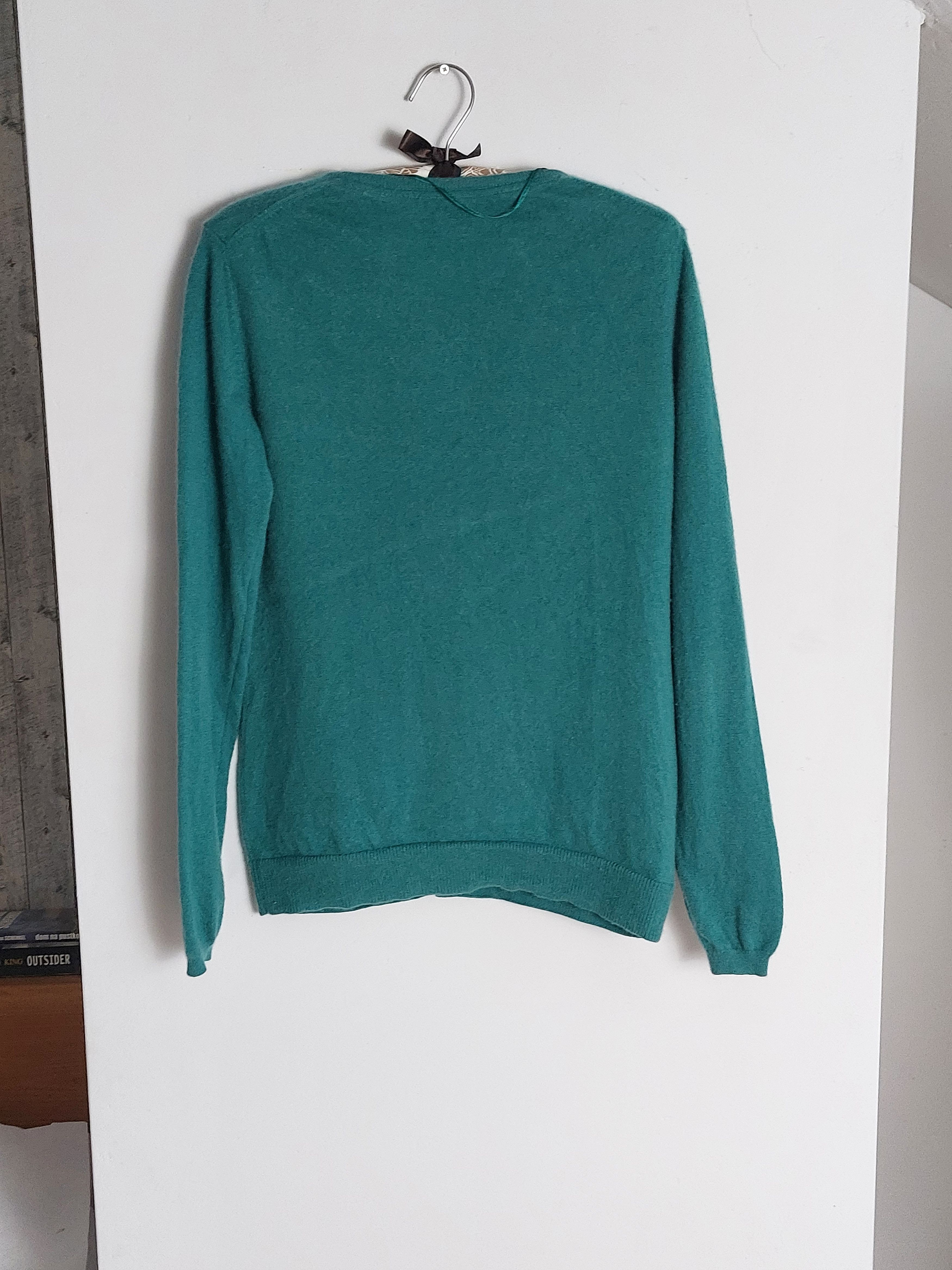 Other 100% Cashmer Cardigan Petrol Size M / US 6-8 / IT 42-44 - 8 Thumbnail
