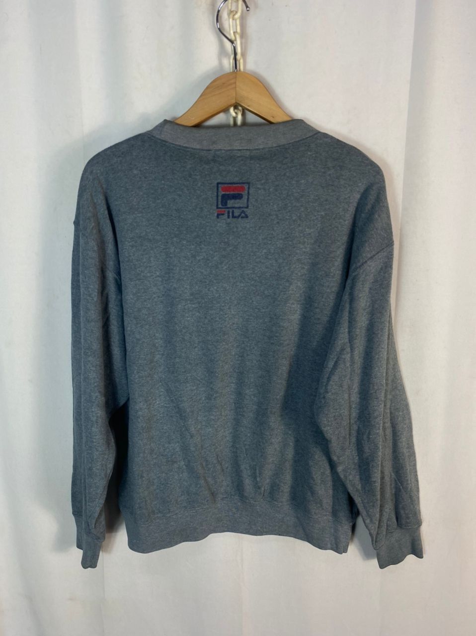 Fila Unisex🔥 fila big logo printed sweatshirt Size M / US 6-8 / IT 42-44 - 8 Thumbnail