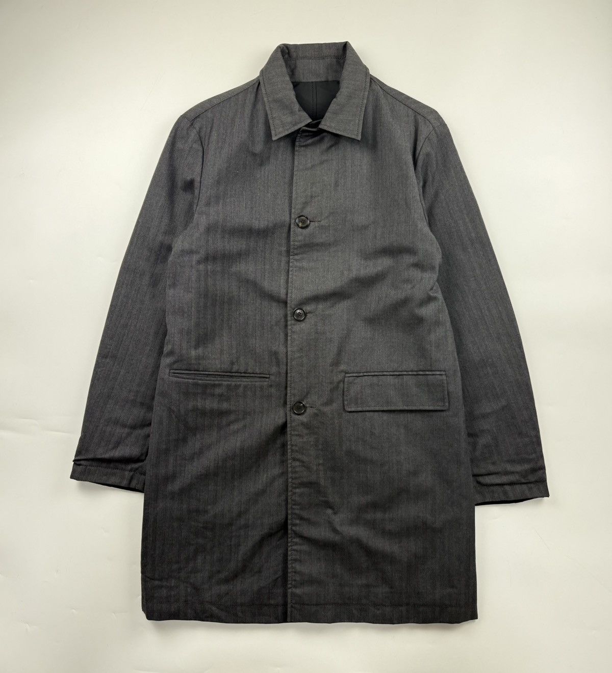 Prada Prada Black Tab Padded Reversible Coat Size US M / EU 48-50 / 2 - 3 Thumbnail