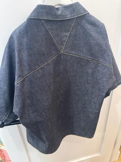 Bottega Veneta Bottega Veneta Men's Jacket Short Sleeve Denim sz 46 Indigo Size US S / EU 44-46 / 1 - 9 Thumbnail