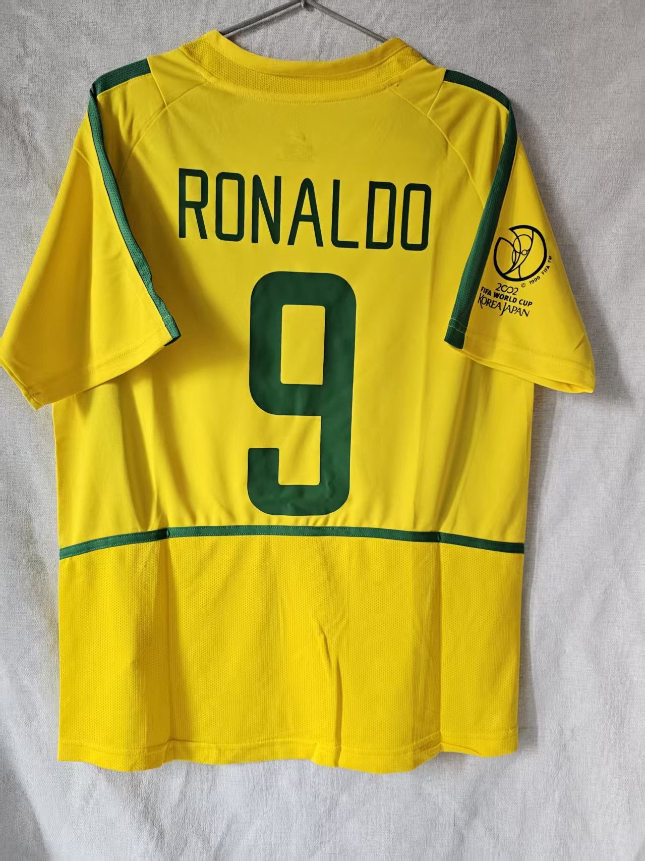 Other 2002 World Cup Brazil #9 Ronaldo Jersey Home Size US S / EU 44-46 / 1 - 1 Thumbnail