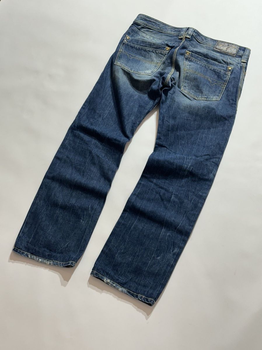 Diesel Diesel Timmen Distressed Blue Jeans Size US 33 - 4 Thumbnail