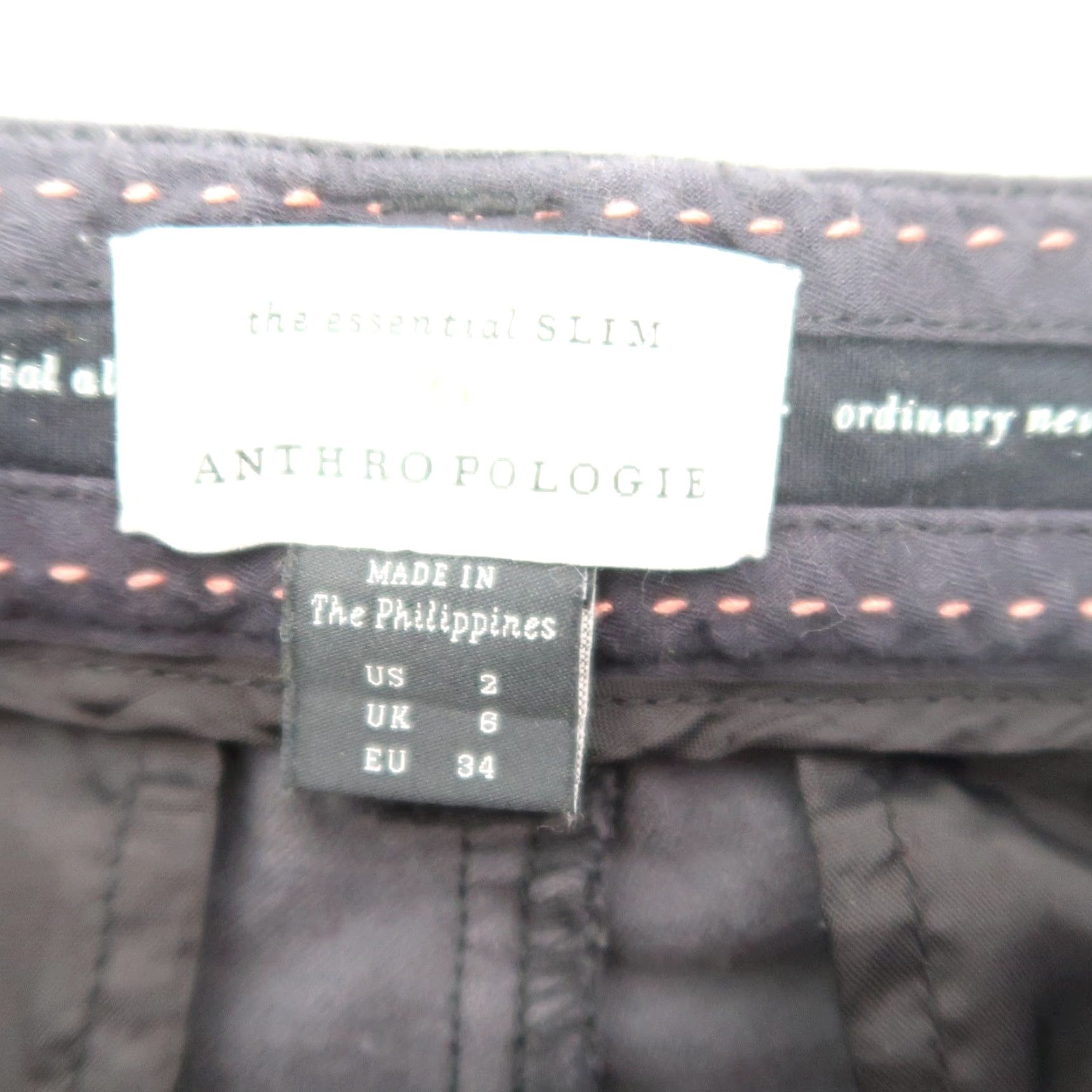 Anthropologie VINTAGE? No. Size 26" / US 2 / IT 38 - 4 Thumbnail