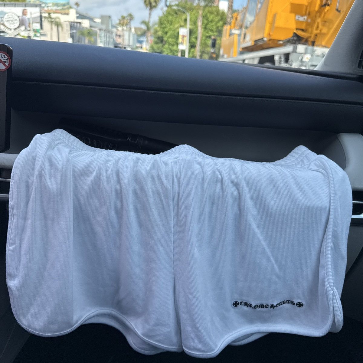 Chrome Hearts Chrome hearts woman’s brand new size large shorts with logo Size 34" / US 12 / IT 48 - 1 Thumbnail