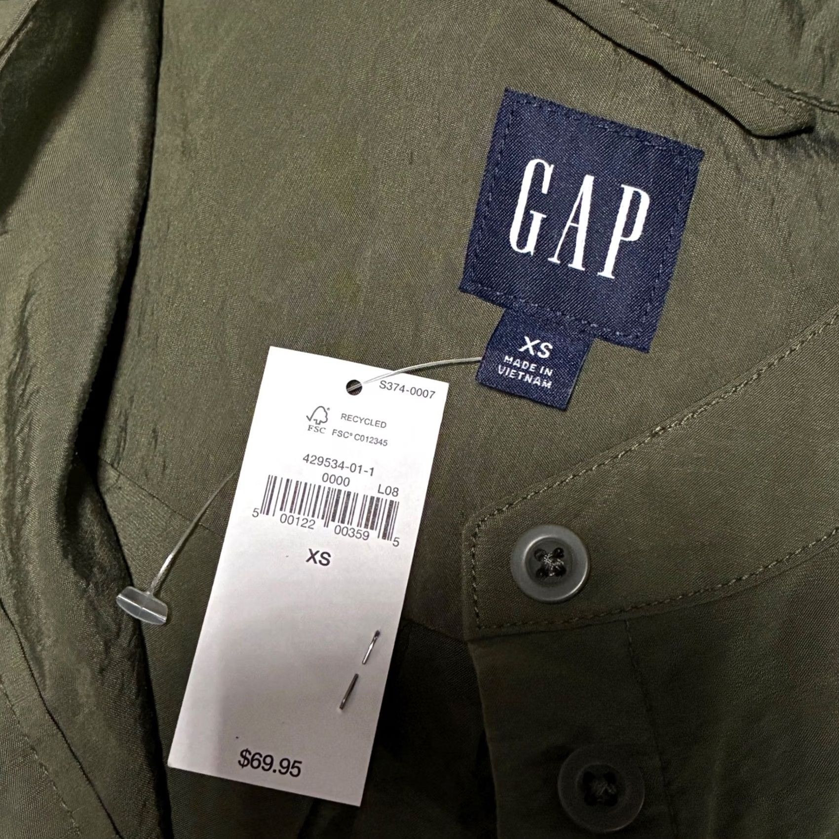 Gap VINTAGE? Not Vintage. Size XS / US 0-2 / IT 36-38 - 6 Thumbnail