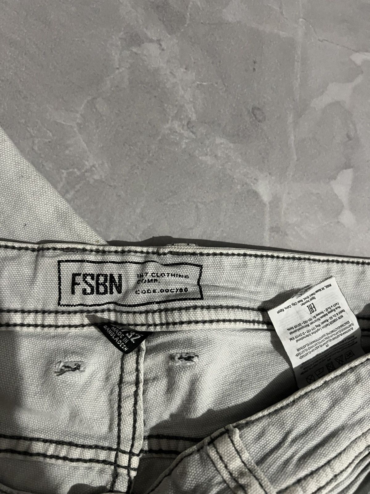 Japanese Brand Archive White Slim Zip Fit / Japanese Streetwear Vibe Size US 33 - 7 Thumbnail