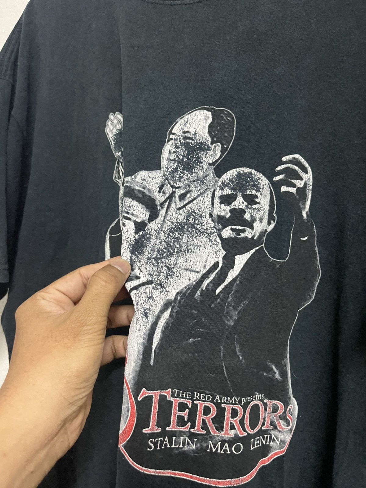 Seditionaries 💥Vintage Y2K ANARCHY The Red Army 3 Terrors Lenin Stalin Size US XL / EU 56 / 4 - 3 Thumbnail