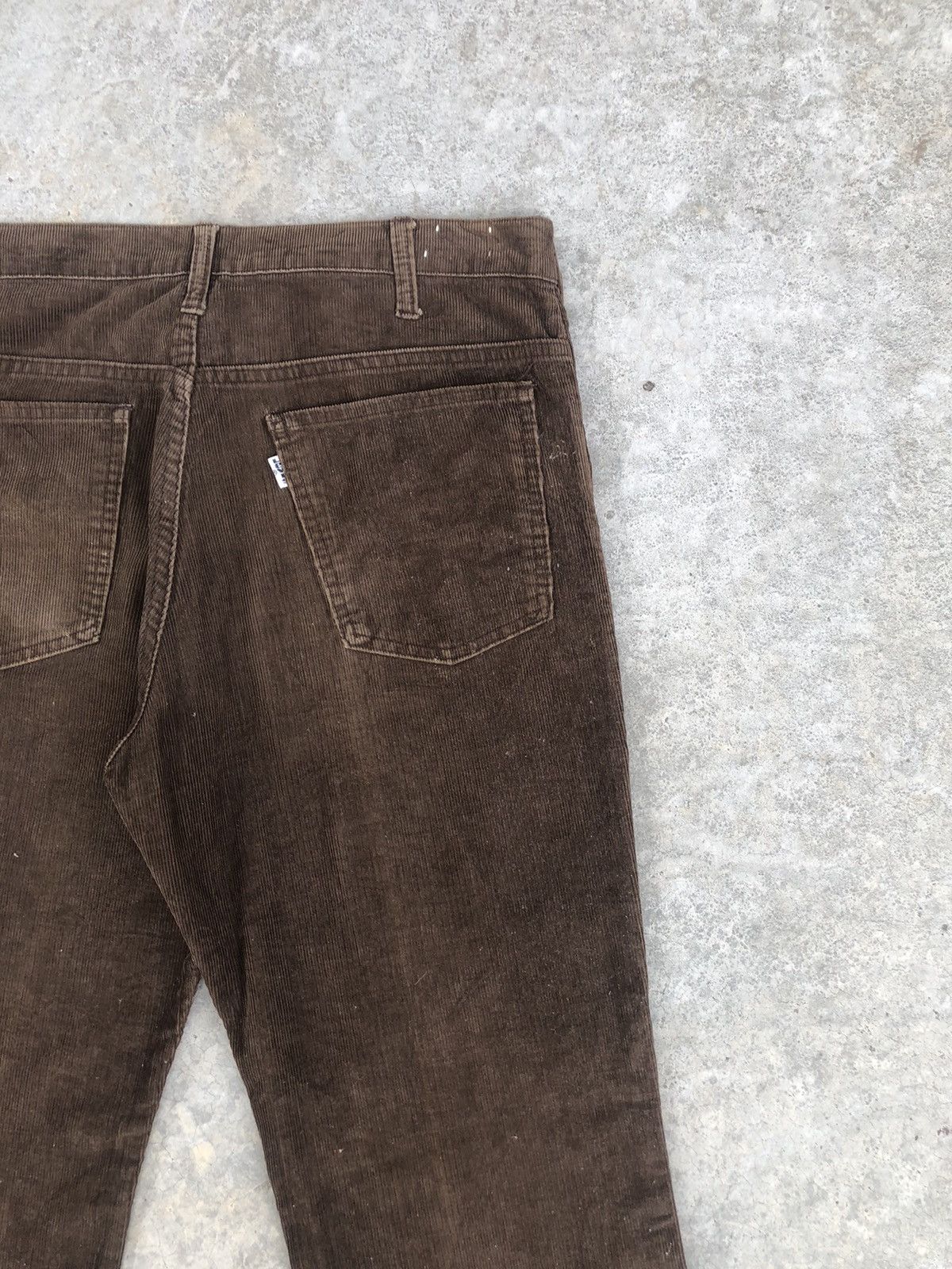 Levi's Vintage 70’s Levi’s Flared Jeans Corduroy Pants 646 Size US 33 - 10 Thumbnail