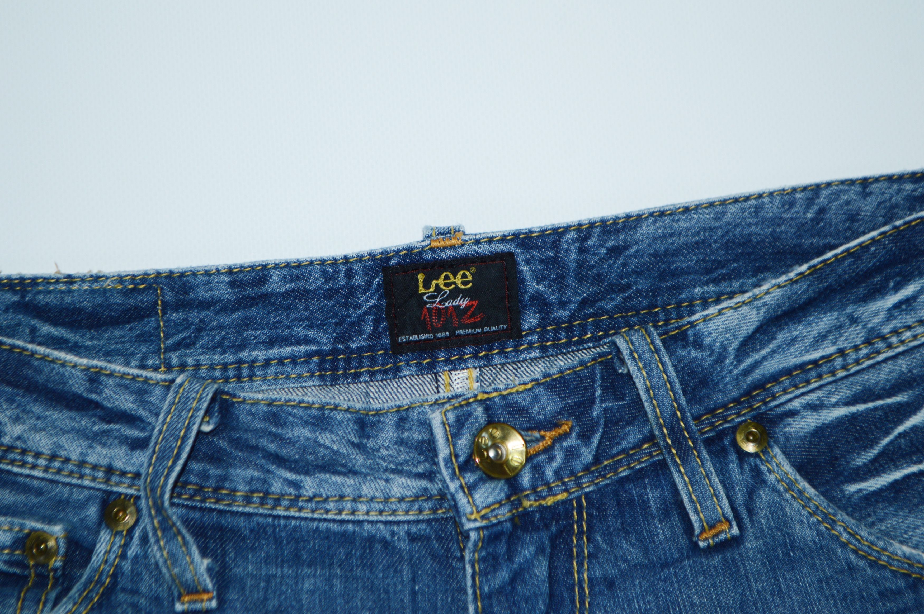 Lee Vintage Lee 101Z Regular Fit Blue Denim Jeans Size W32 L31 Size 32" / US 10 / IT 46 - 4 Thumbnail