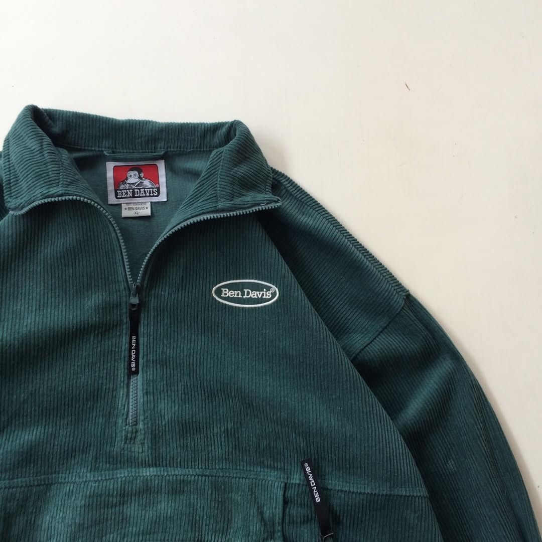 Ben Davis Ben Davis Corduroy Half‑Zip Size US XL / EU 56 / 4 - 8 Thumbnail