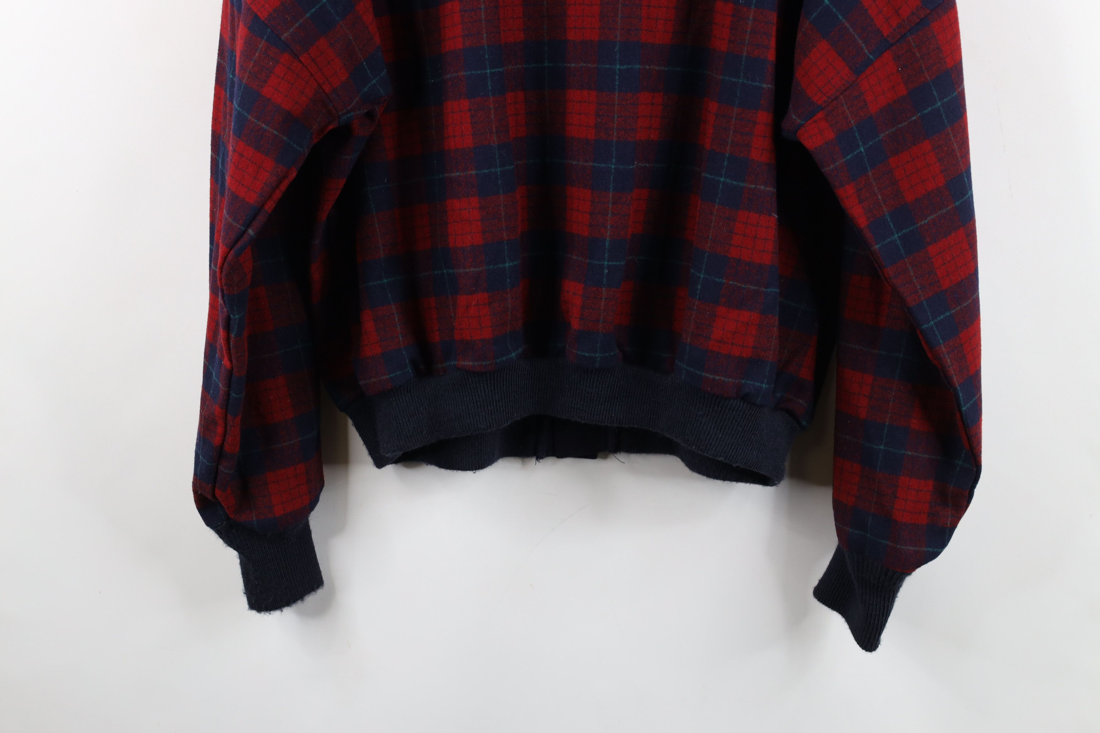 Pendleton Vintage 70s Pendleton Virgin Wool Cardigan Sweater Plaid USA Size US XL / EU 56 / 4 - 11 Thumbnail