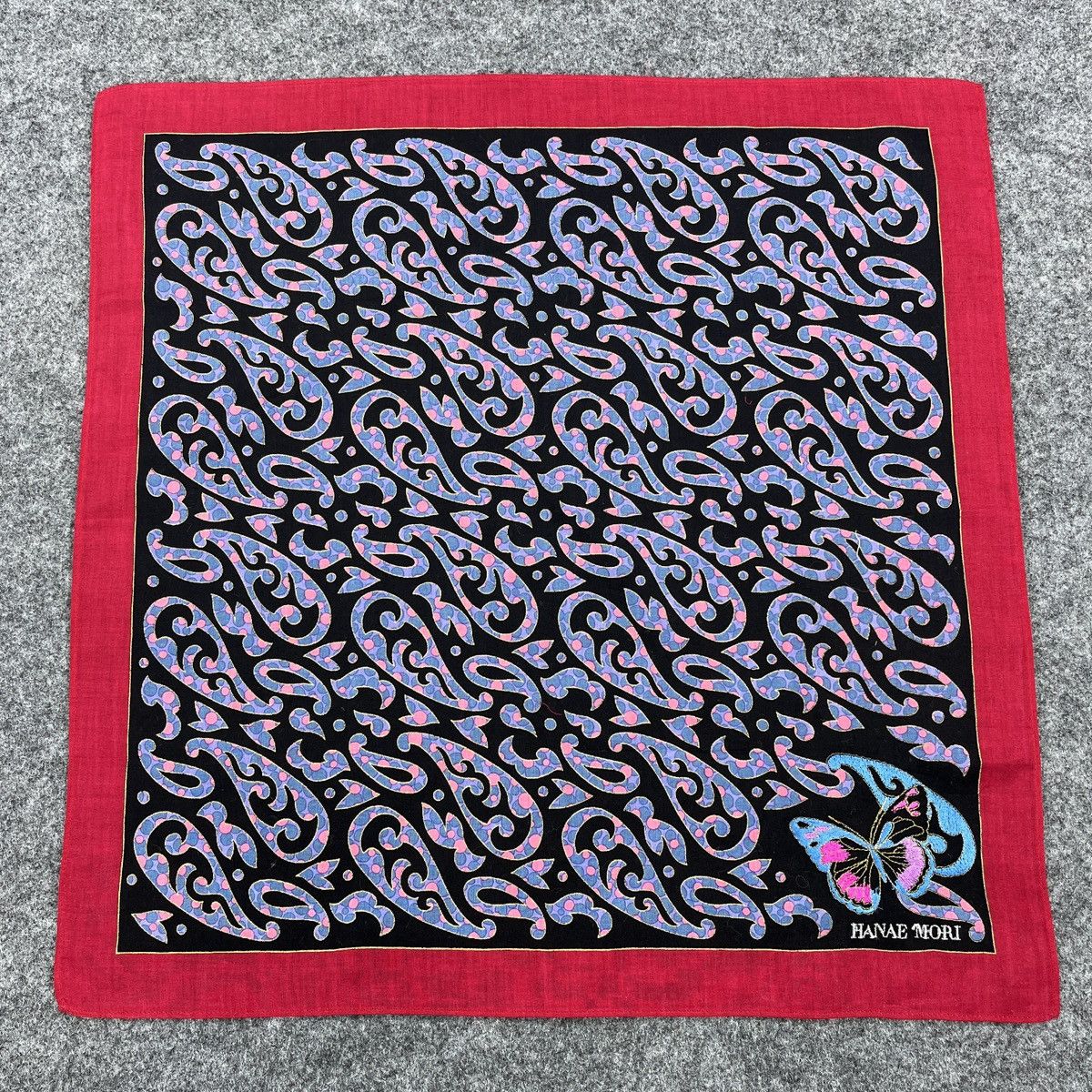 Hanae Mori × Vintage Hanae Mori Handkerchief / Bandana / Neckerchief B708 Size ONE SIZE - 1 Thumbnail