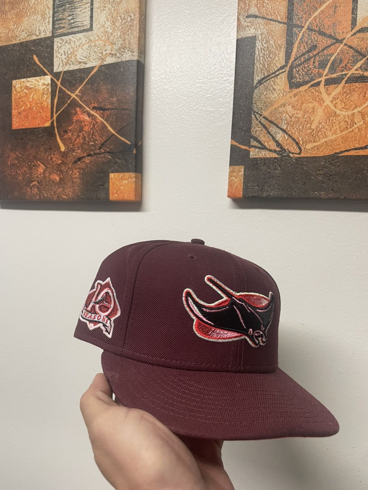 Hat Club × New Era Hatclub Sweatherat Tampa Bay Rays Size ONE SIZE - 2 Thumbnail