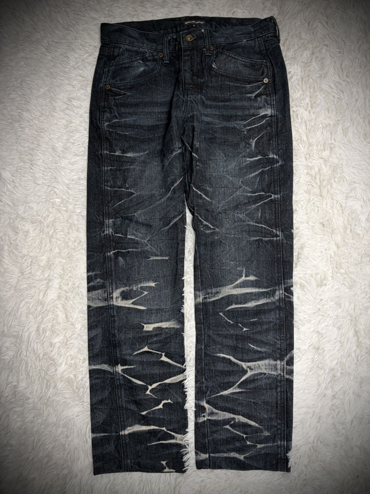 Japanese Brand Rare Semantic Design whisker tornado jeans Size US 30 / EU 46 - 1 Thumbnail
