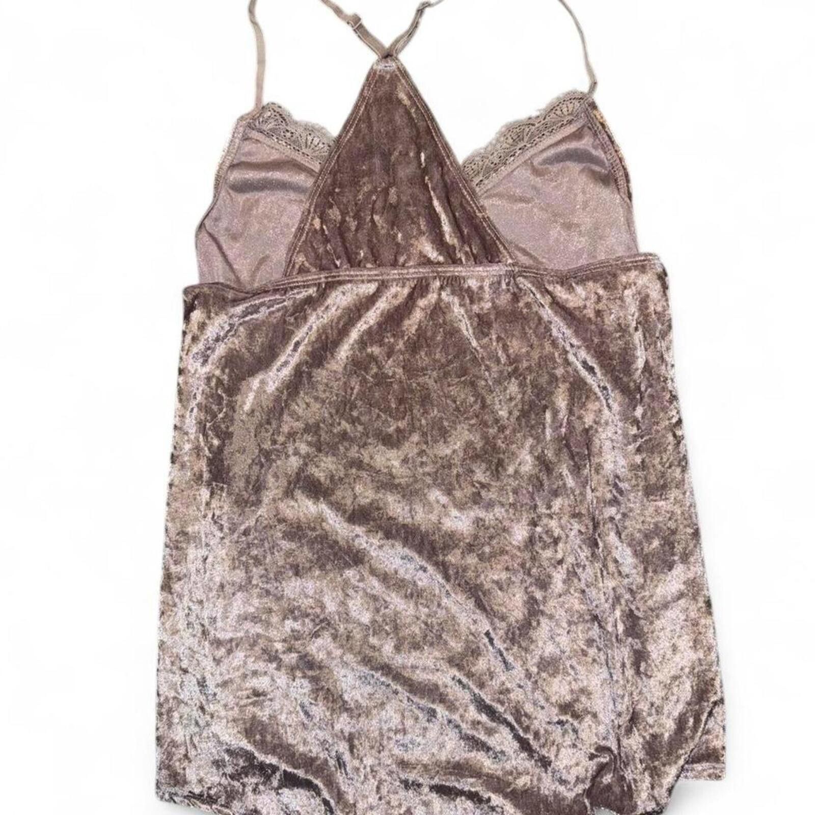 Other 🤎 velvet lace cami top 🤎 Size L / US 10 / IT 46 - 5 Thumbnail