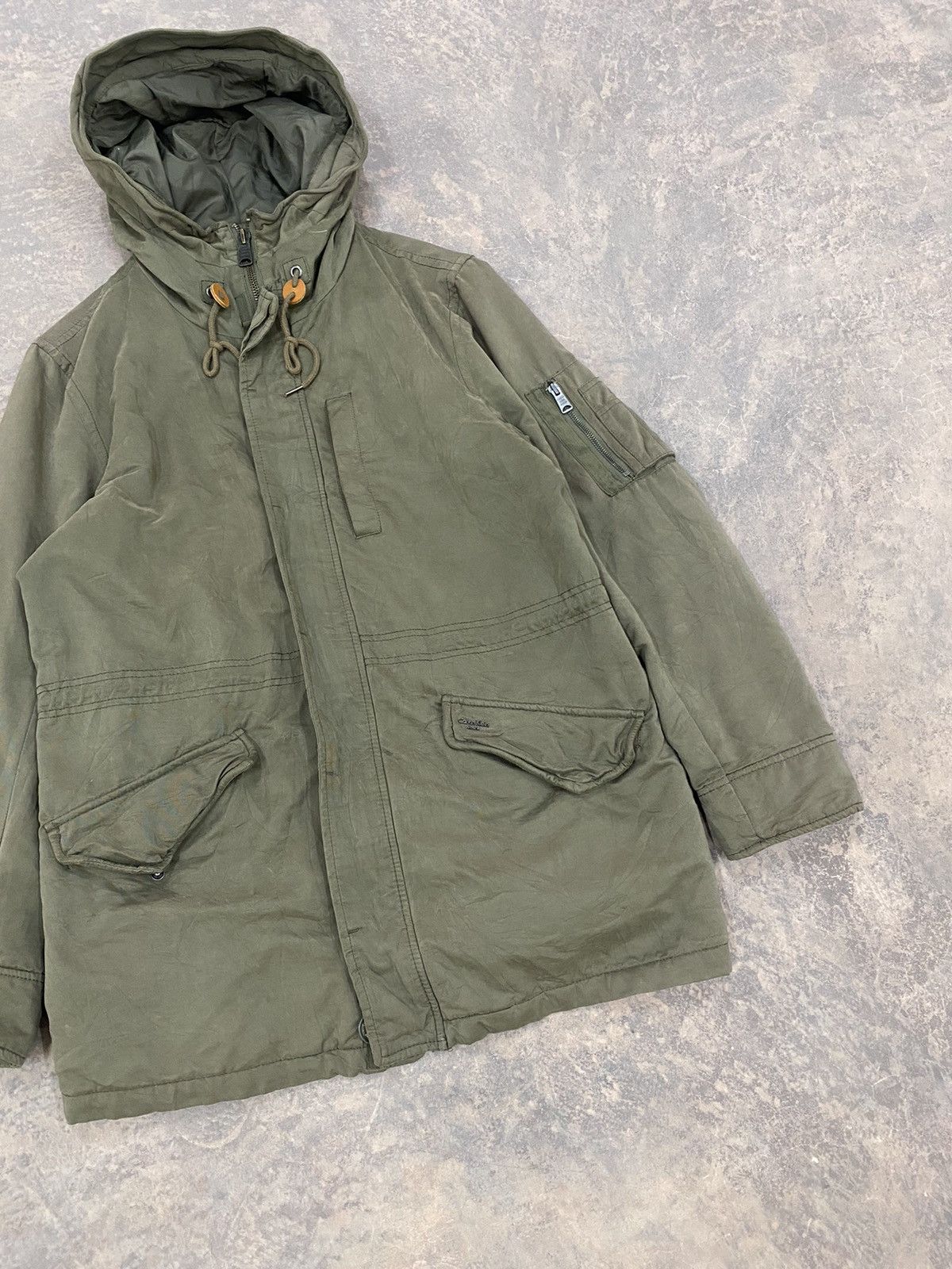 Calvin Klein CALVIN KLEIN CK MILITARY PARKA ARMY WINTER LGB JACKET Size US L / EU 52-54 / 3 - 2 Thumbnail