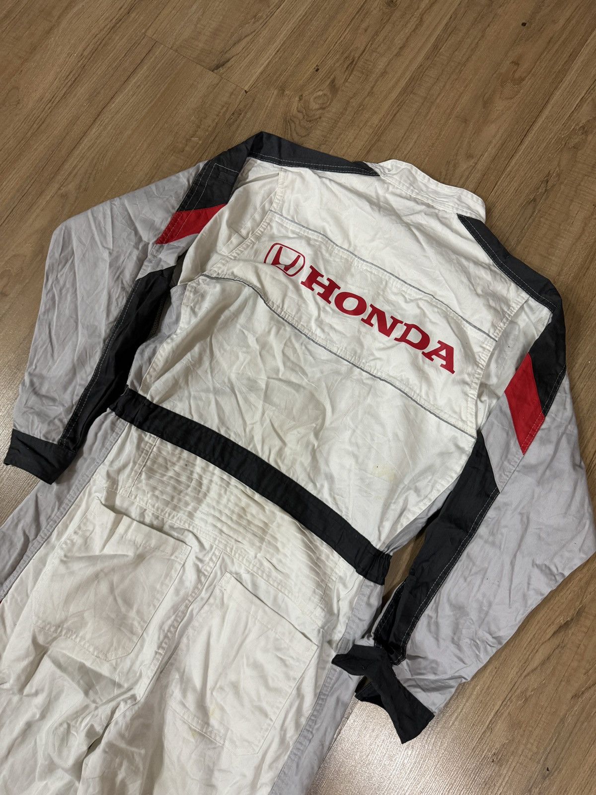 Honda × Vintage VINTAGE HONDA COVERALL Size US L / EU 52-54 / 3 - 4 Thumbnail