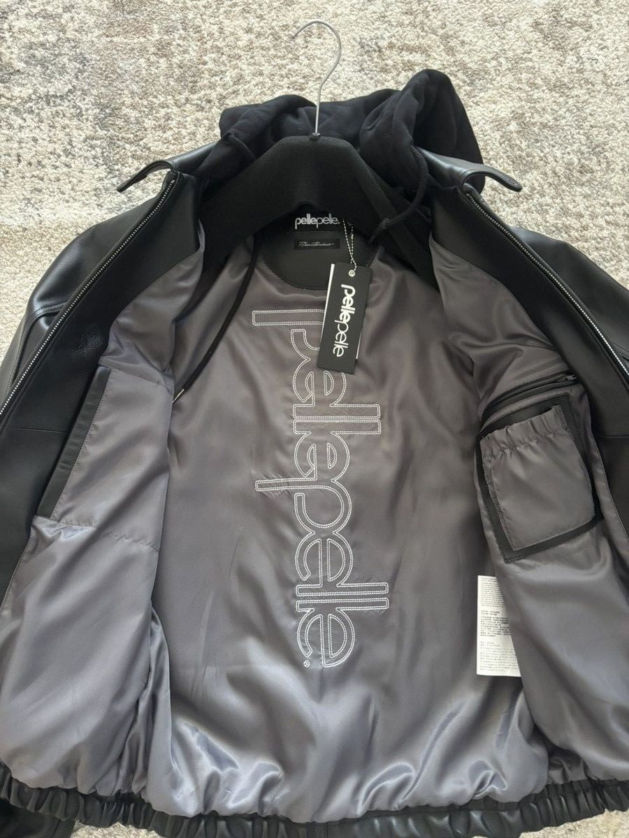 Pelle Pelle Playboi carti Pelle Pelle 3globe leather jacket size medium Size US M / EU 48-50 / 2 - 3 Thumbnail