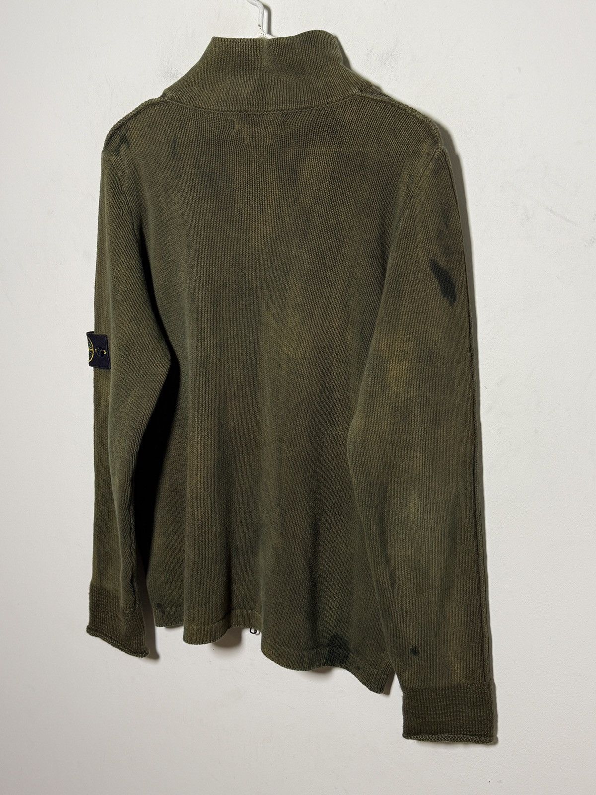 Stone Island stone island y2k archive chunky sweater tie dye Size US L / EU 52-54 / 3 - 10 Thumbnail