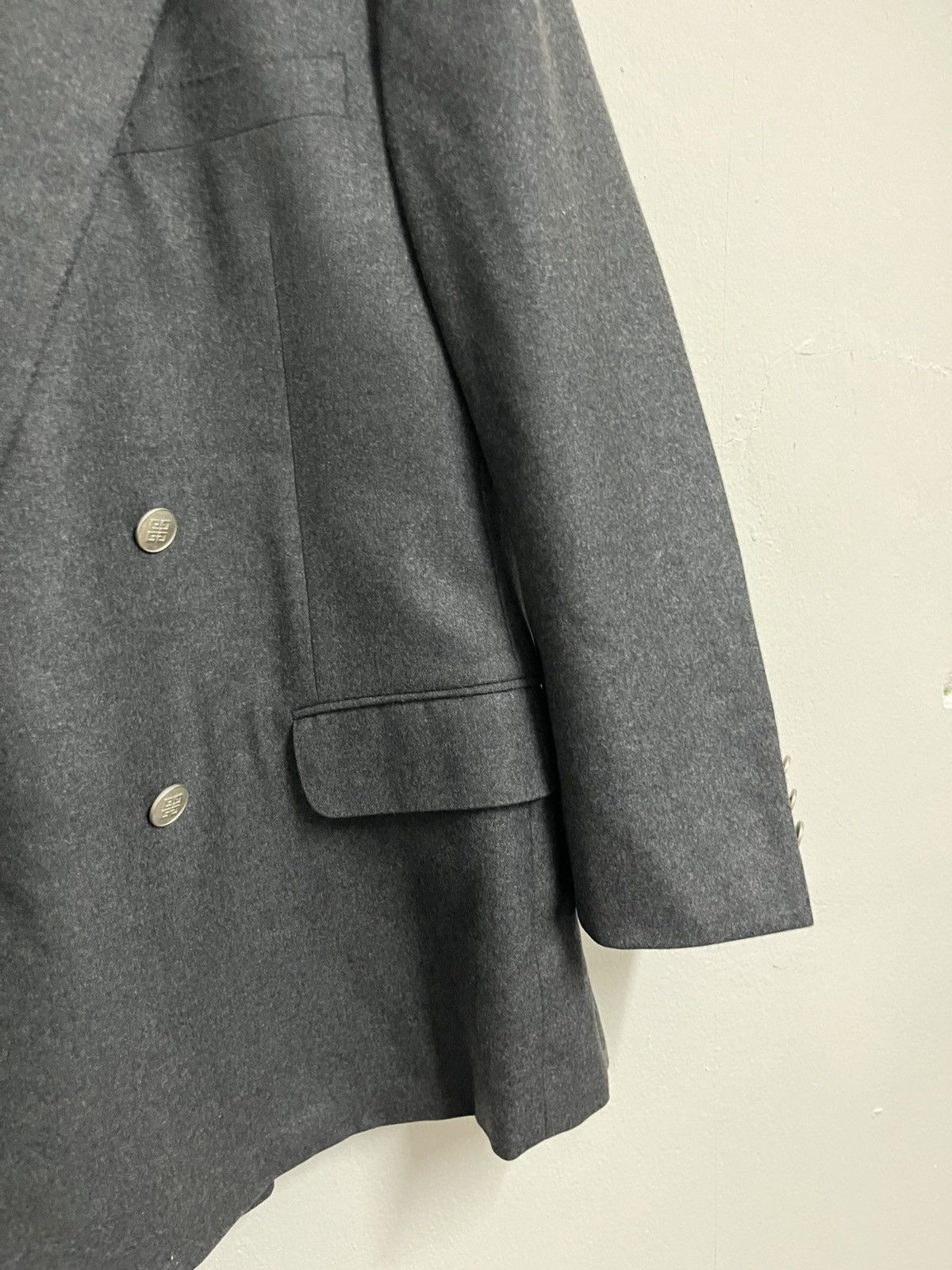Givenchy 💥Authentic Vintage Givenchy Double Breasted Wool Blazers Size US M / EU 48-50 / 2 - 9 Thumbnail