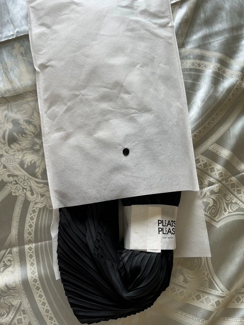 Issey Miyake Issey Miyake size:2 Black diagonal striped dress Size M / US 6-8 / IT 42-44 - 2 Thumbnail