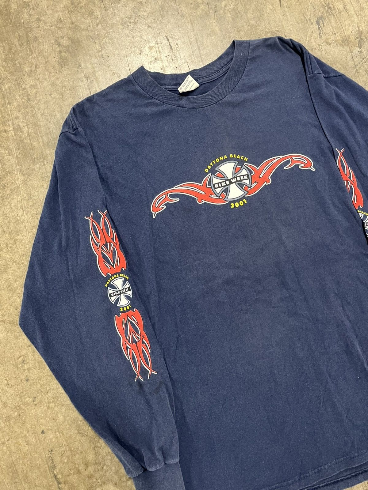 West Coast Choppers Y2k west coast choppers style longsleeve skater rare hype Size US XL / EU 56 / 4 - 5 Thumbnail