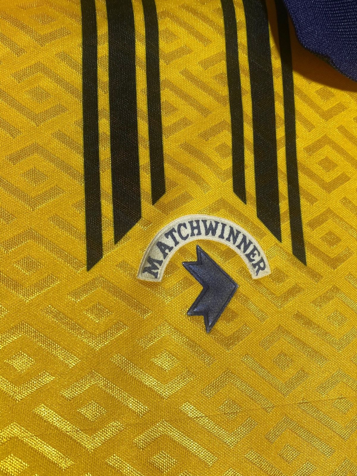 Vintage Vintage 1991-1993 Greenock Morton away football shirt Size US XXL / EU 58 / 5 - 4 Thumbnail
