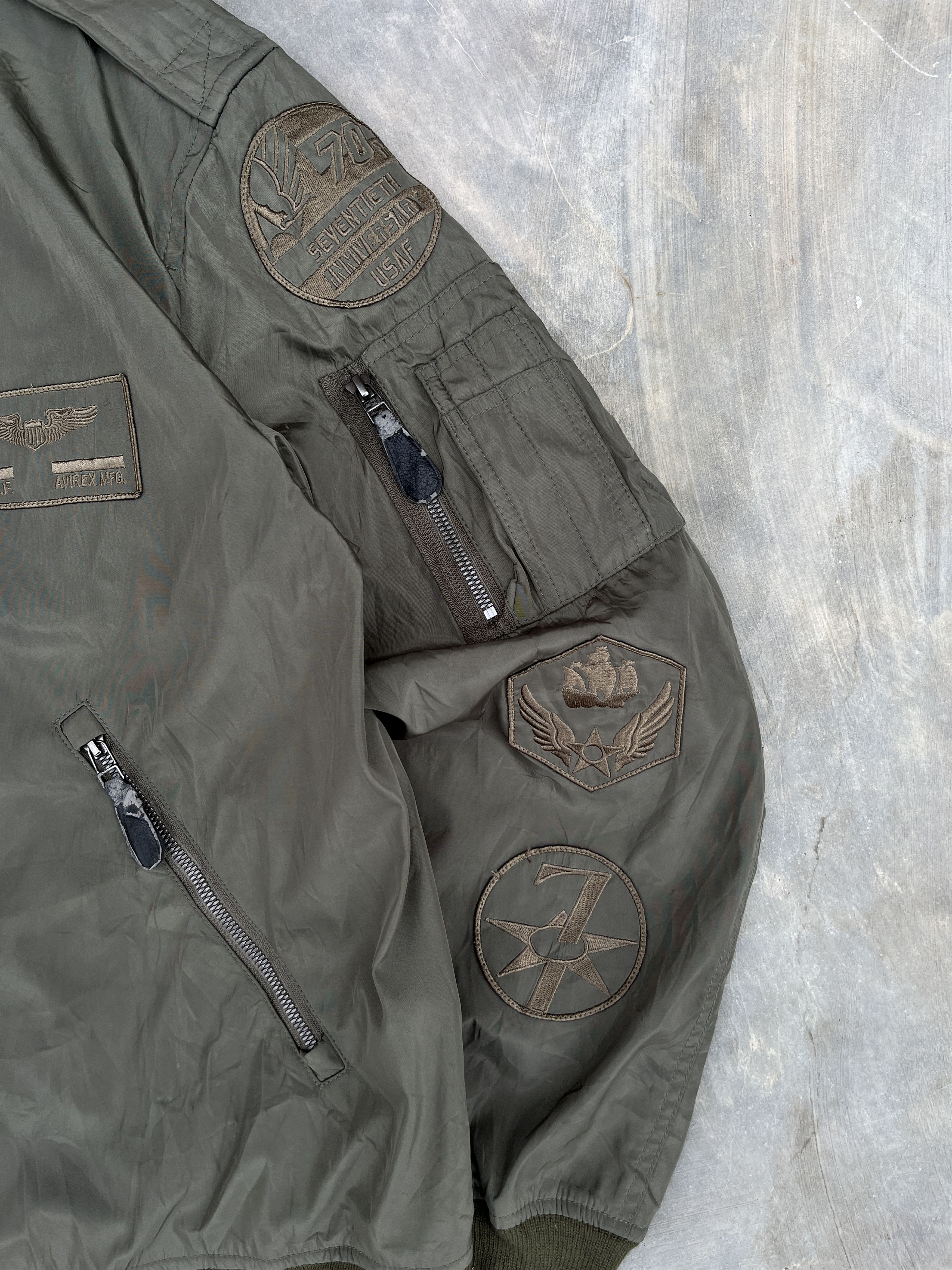 Avirex Rare Avirex USAF 70th Anniversary bomber jacket Size US XL / EU 56 / 4 - 5 Thumbnail