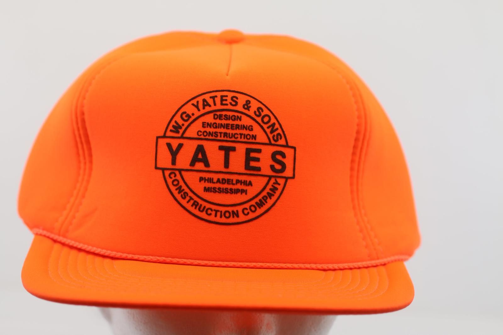 The Hundreds Vintage W.G. Yates & Sons Orange Safety Cap Construction #2 Size ONE SIZE - 1 Thumbnail