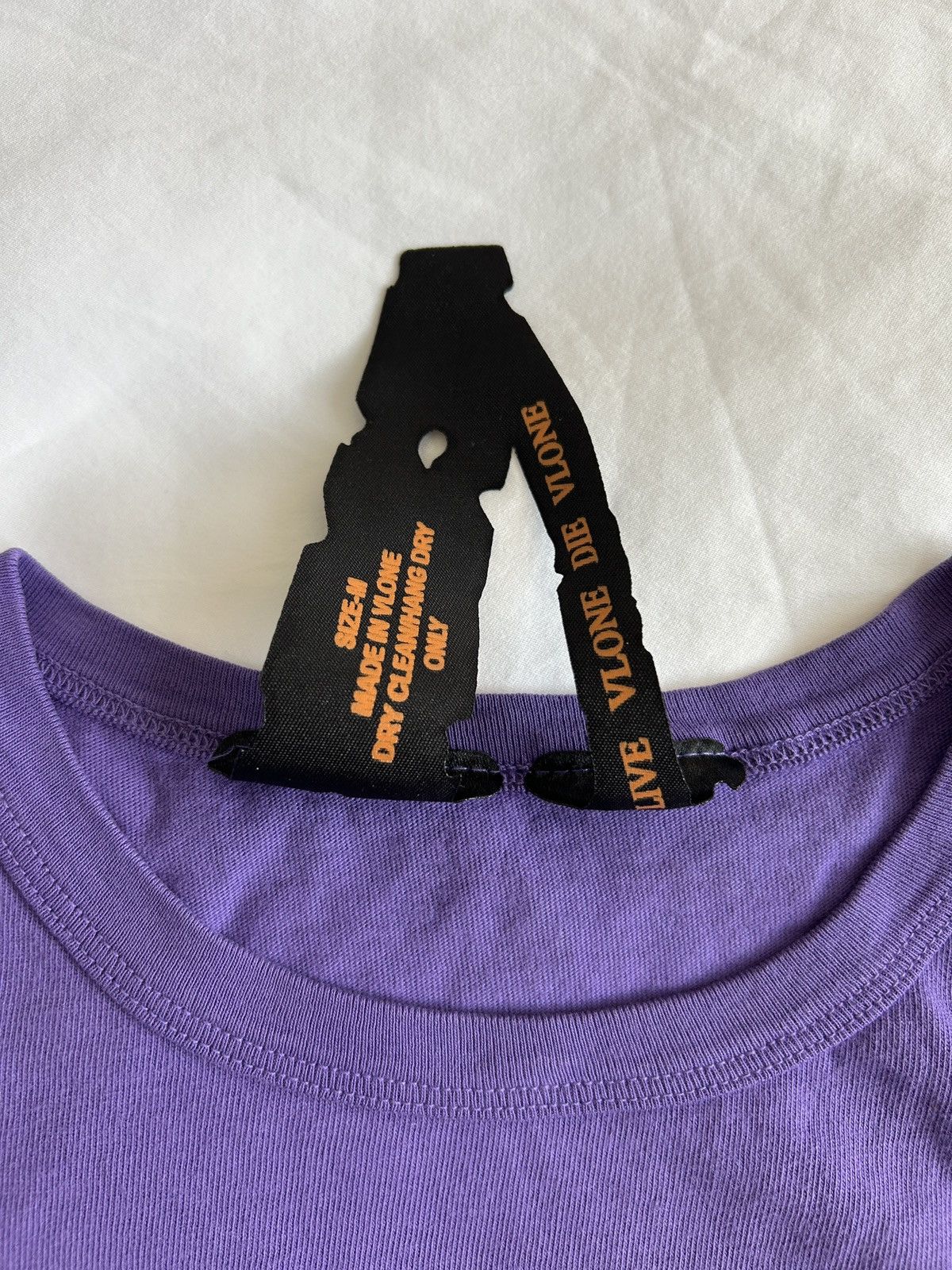 Vlone Size Medium - VLONE Friends Tee Shirt Purple Black Size US M / EU 48-50 / 2 - 3 Thumbnail