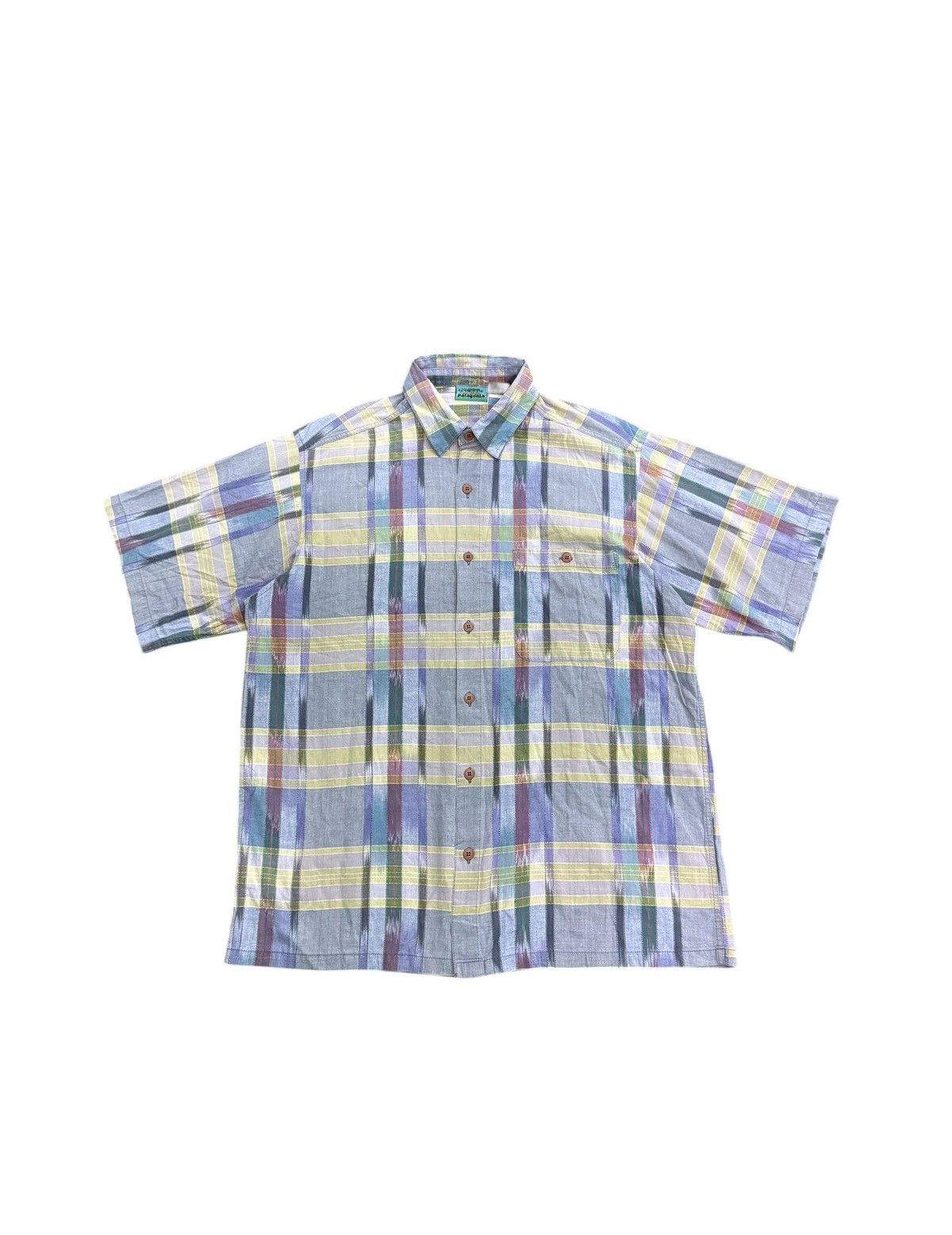Patagonia × Vintage 1994 PATAGONIA A/C PRINT SHIRTS JAVA FISH