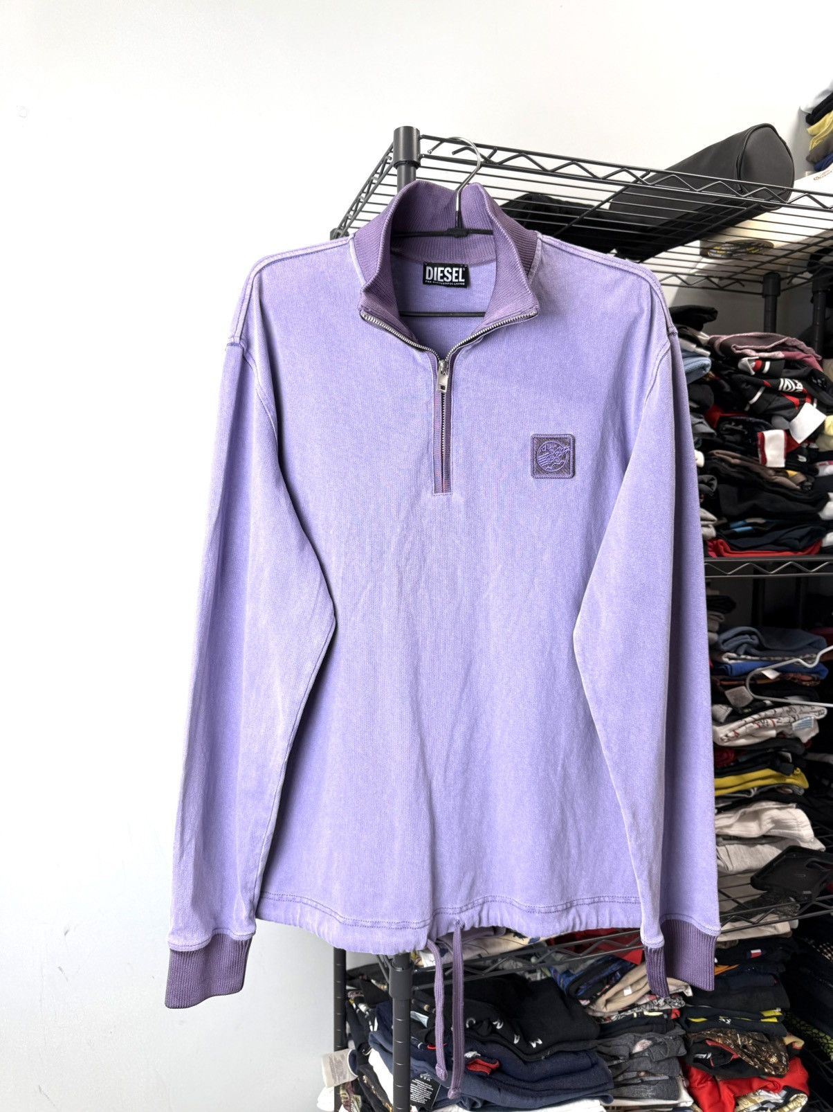 Diesel Diesel Fabric Stonewash Sweatshirt Y2K Retro Hype Size US L / EU 52-54 / 3 - 1 Thumbnail