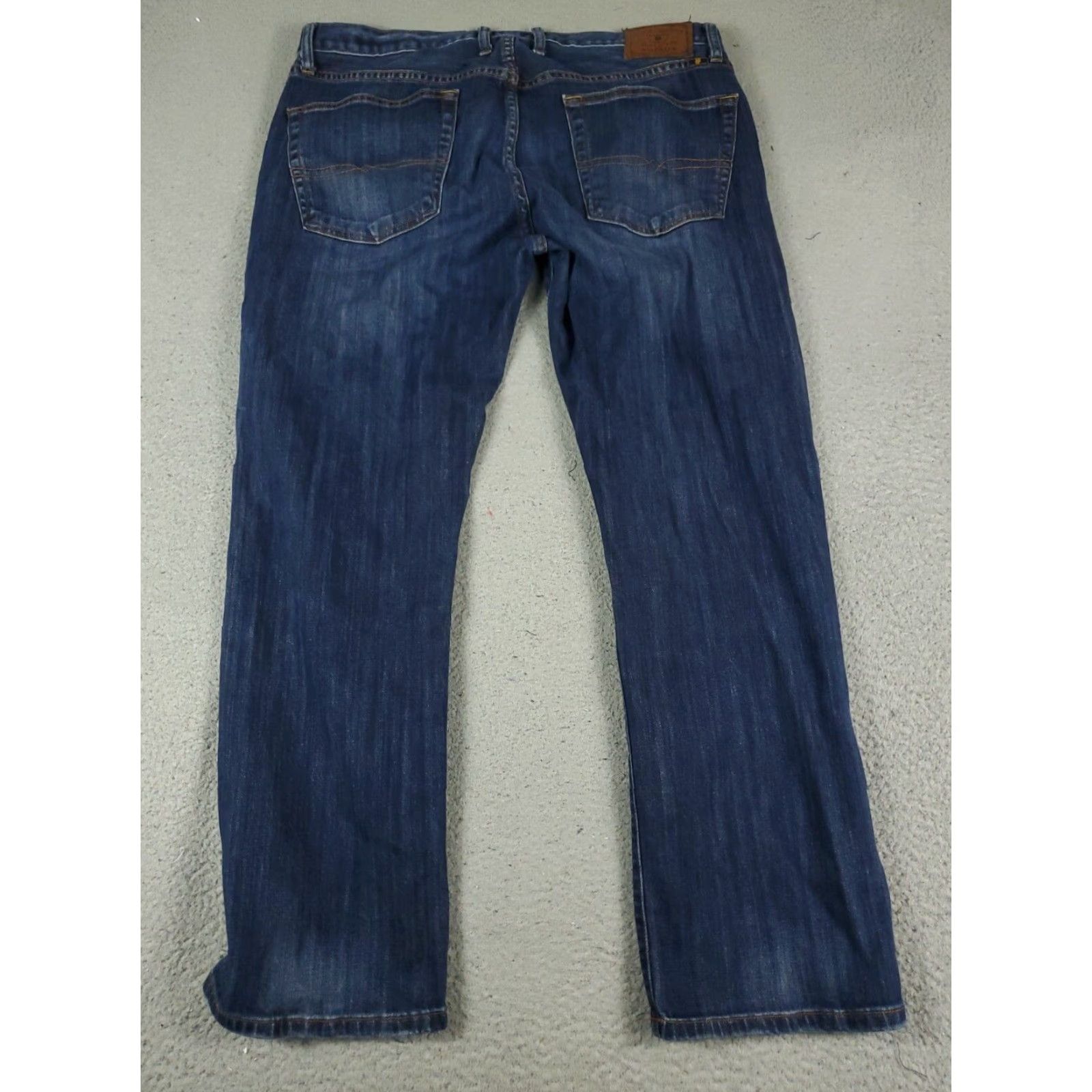 Lucky Brand Lucky Brand Mens 36x30 Extra Large Blue Straight Leg Denim Jeans Pants Size US 36 / EU 52 - 7 Thumbnail