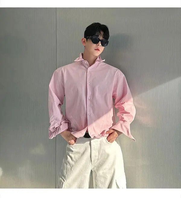 Other Mizuhara x Mari Structured Spring Pastel Shirt Size US M / EU 48-50 / 2 - 1 Thumbnail