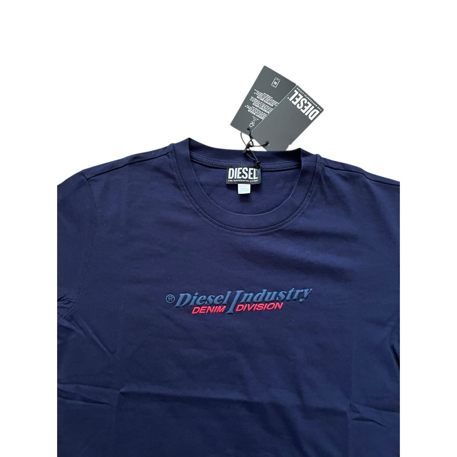 Diesel Diesel T Diegor New Industries Mens T-Shirt $80 Blue Size M Size US M / EU 48-50 / 2 - 2 Thumbnail