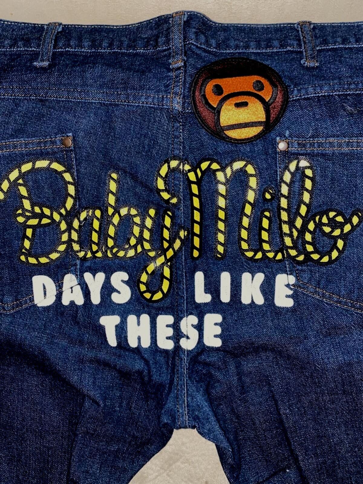Bape BAPE x Baby Milo "Days Like These" Denim Jeans 38x32 Size US 38 / EU 54 - 5 Thumbnail